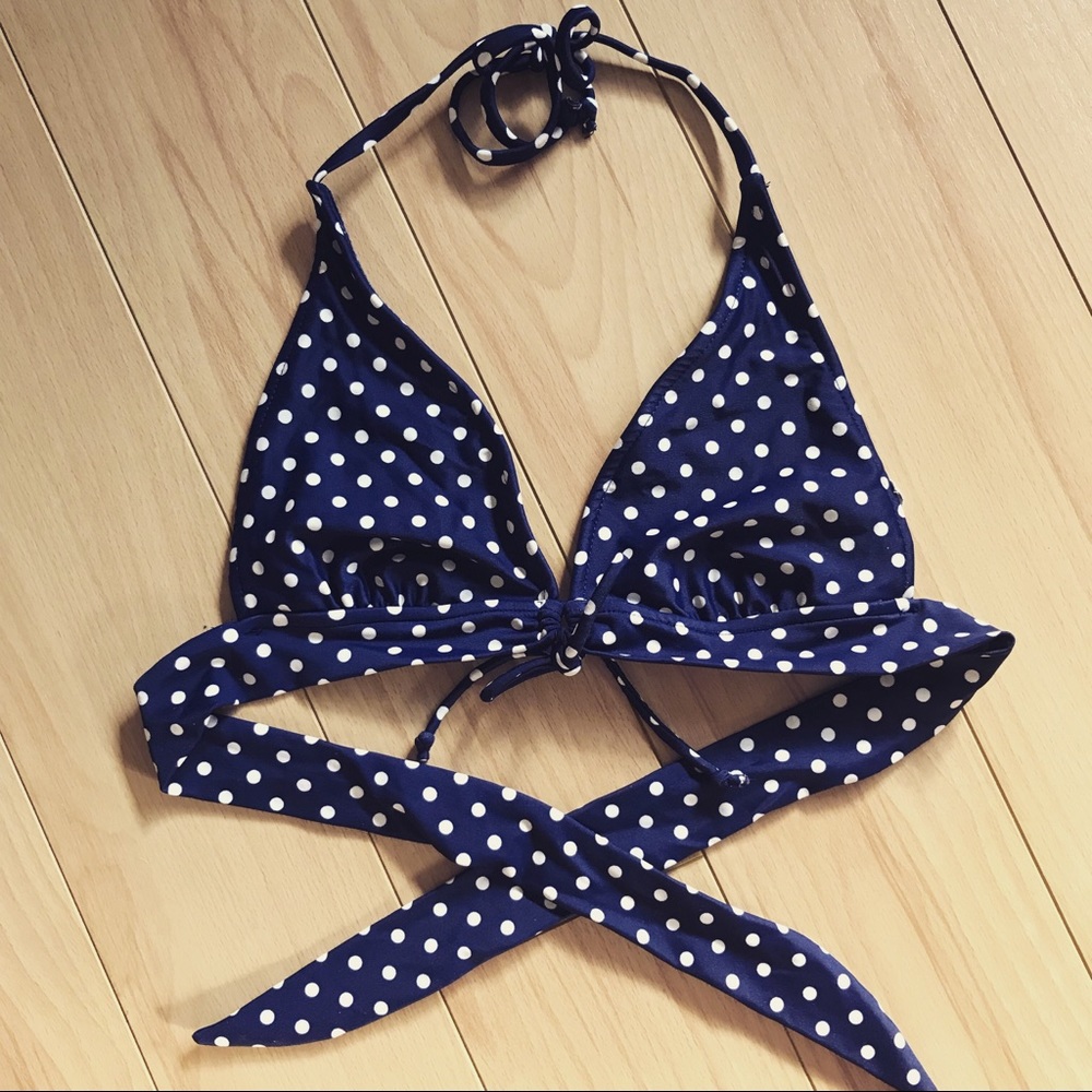 Mossimo Polka Dot Bikini Top